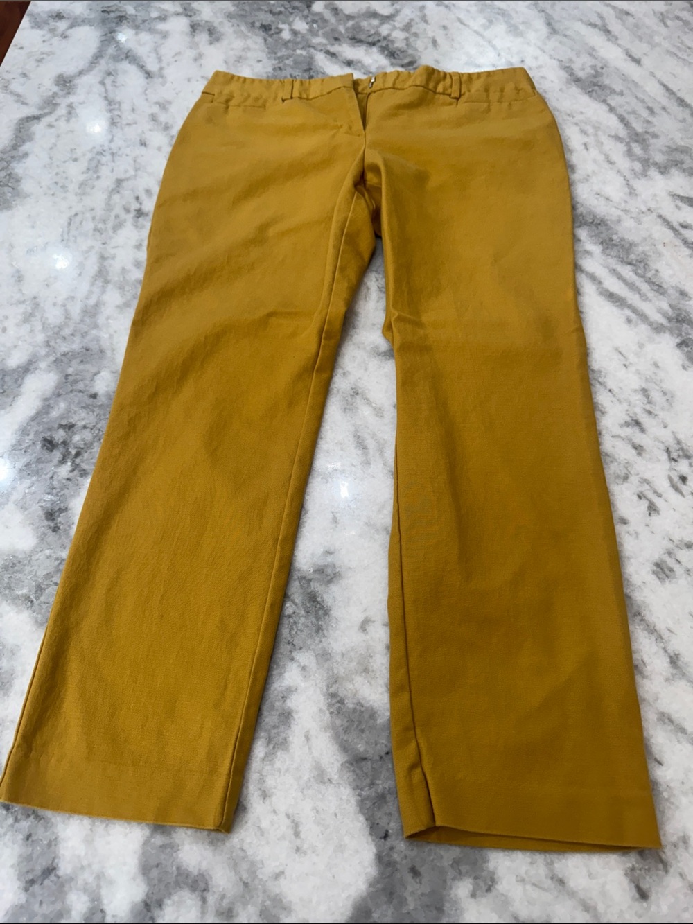 Van Heusen Mustard Skinny Pants